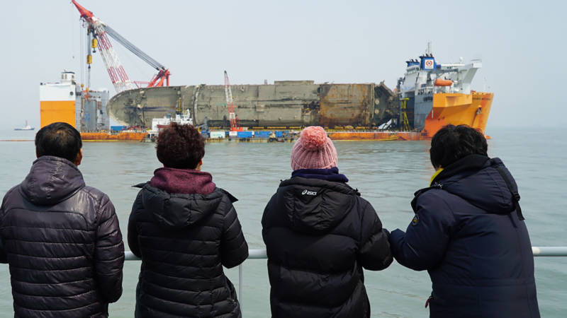 Gevonden botten in Zuid-Koreaanse veerboot zijn van dieren | NOS - NOS