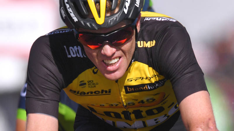 Ongeluk achtervolgt Kruijswijk in Giro: dit zal toch niet blijven duren ... - NOS
