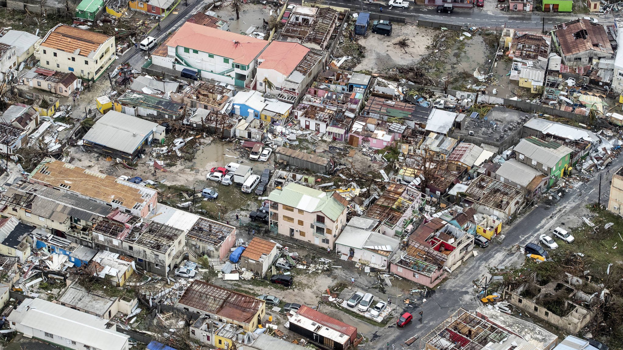 Bevolking Sint-Maarten getraumatiseerd na orkaan Irma' | NOS