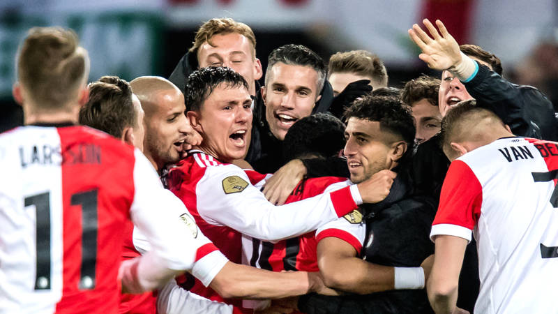 Image result for Feyenoord 2-0 PSV knvb beker