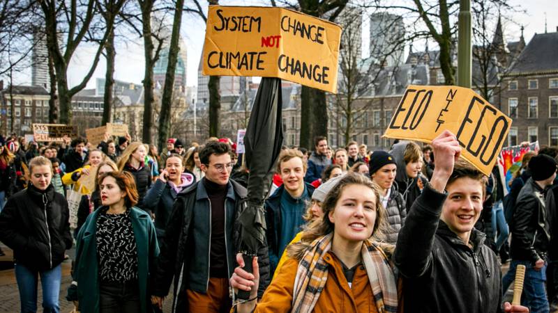 The Hague climate demonstration, ANP photo