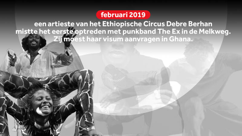 No visum for Ethiopian circus